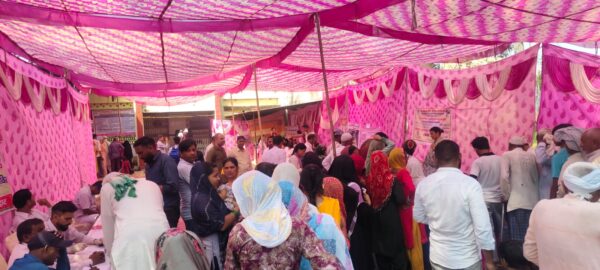 प्राथमिक स्वास्थ्य केन्द्र, इमलीखेड़ा में आयोजित स्वास्थ्य शिविर ने 221 लोगों का किया गया स्वास्थ्य परीक्षण एवं उपचार