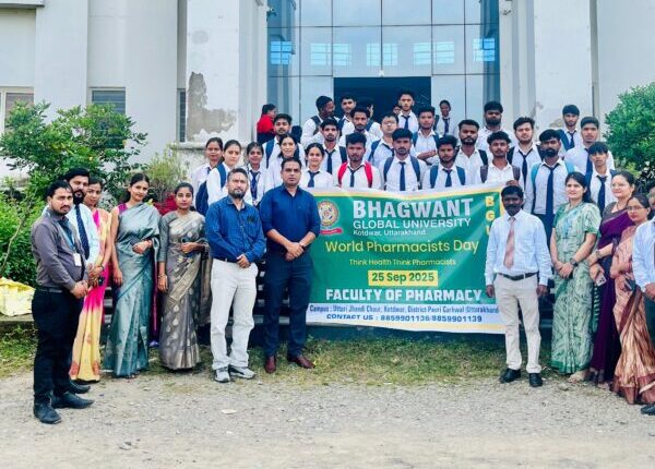 भगवंत ग्लोबल विश्वविद्यालय में हर्षोल्लास के साथ मनाया गया विश्व फार्मासिस्ट दिवस