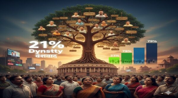 राजनीति में वंशवाद : देश में राजनीतिक परिवारों से हैं 21% सांसद, विधायक और MLC