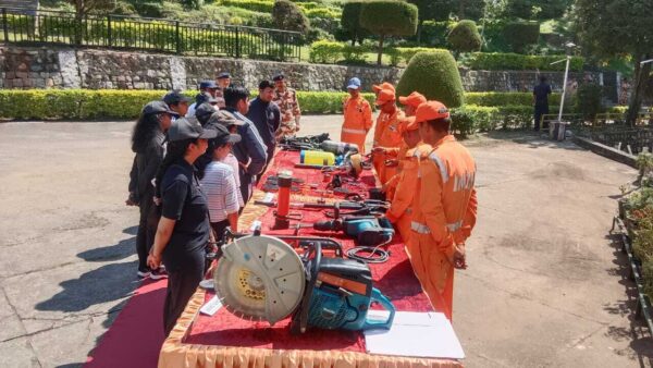 ITBP कैंप गोचर में लाल बहादुर शास्त्री राष्ट्रीय प्रशासनिक अकादमी, मसूरी से आए 25 आईएएस, आईपीएस एवं आईएफएस प्रशिक्षणार्थियों का प्रशिक्षण सम्पन्न