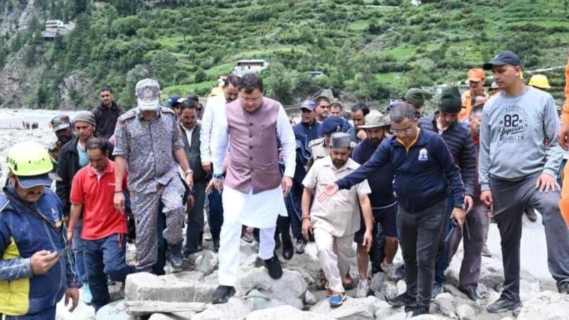 उत्तराखंड की आपदा राहत के लिए राजस्थान सरकार ने 5 करोड़ की सहायता राशि प्रदान की, सीएम धामी ने जताया आभार