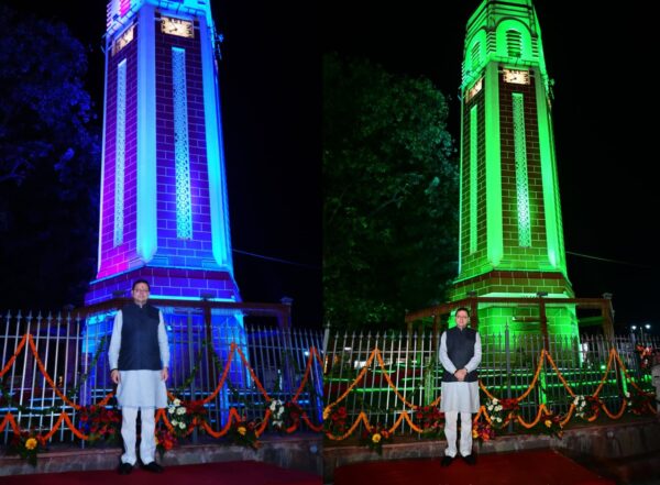 मुख्यमंत्री पुष्कर सिंह धामी ने देहरादून के ऐतिहासिक घण्टाघर के भव्य रूपांतरण एवं स्वचालित प्रकाश व्यवस्था का किया लोकार्पण, सांस्कृतिक धरोहर के संरक्षण एवं शहर की सौंदर्यता बढ़ाने की दिशा में महत्वपूर्ण पहल