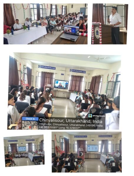 हिंदी पखवाड़े के अवसर पर चिन्यालीसौड़ महाविद्यालय में “हिंदी भाषा में रोजगार के अवसर” पर गोष्ठी आयोजित