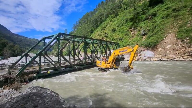 स्यानाचट्टी में यमुना नदी का मार्ग बहाल, मलबे से बनी झील से मिली मुक्ति