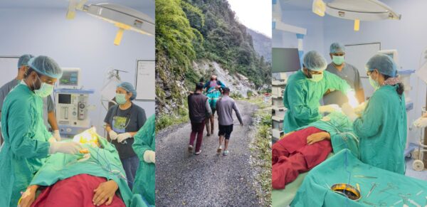 चिकित्सकों की टीम ने बचाई गंभीर रूप से बीमार महिला की जान, जिला चिकित्सालय गोपेश्वर में हुई सफल सर्जरी, मुश्किल भरे रास्तों से अस्पताल पहुंची थी भागा देवी