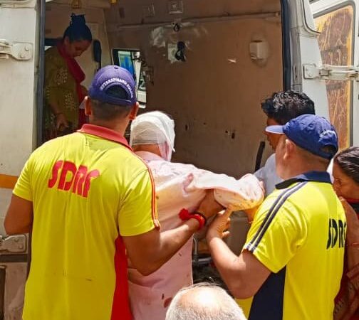 चंबा के पास बस दुर्घटनाग्रस्त, SDRF ने चलाया रेस्क्यू ऑपरेशन