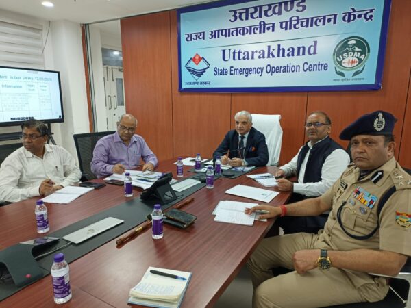 एनडीएमए के विभागाध्यक्ष एवं सदस्य राजेंद्र सिंह ने की उत्तराखण्ड में आपदा राहत और पुनर्निर्माण कार्यों की समीक्षा, दिए निर्देश