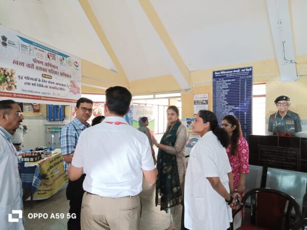 सीडीओ वरुणा अग्रवाल ने स्वास्थ्य शिविर का किया निरीक्षण, 1108 मरीजों की हुई स्वास्थ्य जांच, महिलाओं की सीए सर्विक्स एवं ब्रैस्ट स्क्रीनिंग