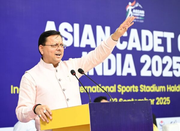 उत्तराखंड में पहली बार एशियन कैडेट फेंसिंग कप का हुआ भव्य शुभारंभ, 17 देशों के खिलाड़ी पहुँचे हल्द्वानी, तलवारबाज़ी में आज़माएंगे दम, सीएम पुष्कर सिंह धामी ने किया एशियन फेंसिंग कप का उद्घाटन, बोले – खेल संस्कृति को मिले नया मुकाम