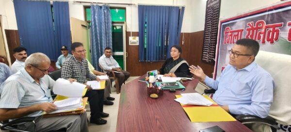 एडीएम दीपेंद्र सिंह नेगी की अध्यक्षता में जिला सैनिक परिषद की तृतीय त्रैमासिक बैठक आयोजित