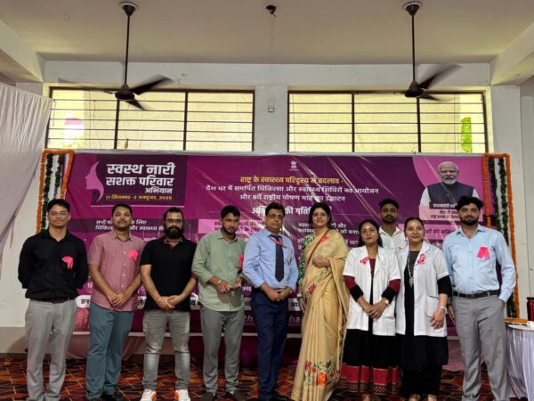 स्वस्थ नारी, सशक्त परिवार : सीजीएचएस देहरादून ने आयोजित किया स्वास्थ्य शिविर, 180 से अधिक प्रतिभागी लाभान्वित; आयरन एवं कृमिनाशक गोलियों का निःशुल्क वितरण