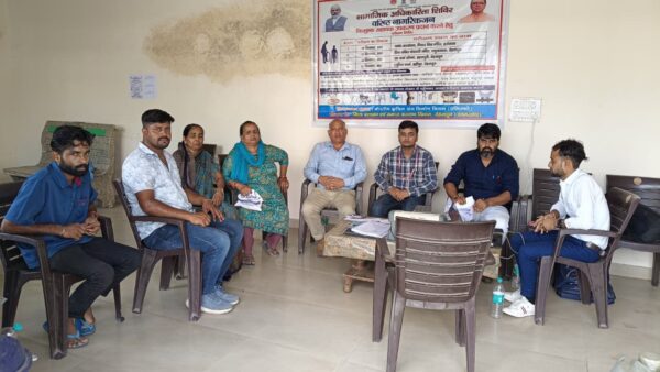 कृत्रिम अंग वितरण के लिए पहले दिन 120 वृद्धजनों का चयन