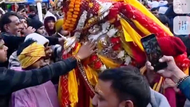 केदारनाथ धाम के प्रवास पर सती शिरोमणि अनसूया देवी