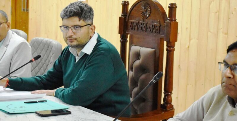 नंदादेवी राजजात के निर्माण कार्य समय से करें शुरू – डीएम संदीप तिवारी