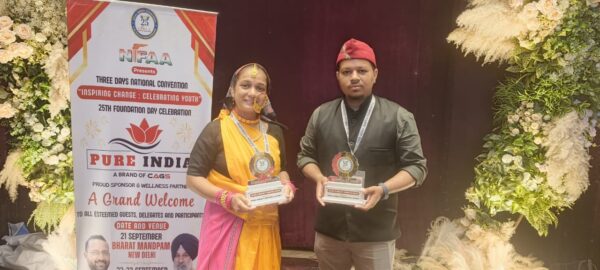 कोटद्वार के याशिका और शिवम को मिला ‘यंग कम्युनिटी चैंपियन’ अवॉर्ड