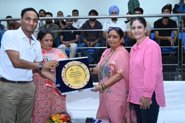 विधानसभा अध्यक्ष ऋतु खण्डूड़ी भूषण ने 44वीं नॉर्थ ज़ोन पिस्टल शूटिंग चैंपियनशिप – 2025 के खिलाड़ियों को किया सम्मानित