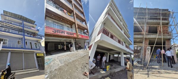 MDDA की ऋषिकेश क्षेत्र में अवैध बहुमंज़िला निर्माणों पर बड़ी कार्यवाही, आधा दर्जन से अधिक बहुमंज़िला व्यवसायिक एवं आवासीय निर्माणों पर की गई सीलिंग की कार्रवाई