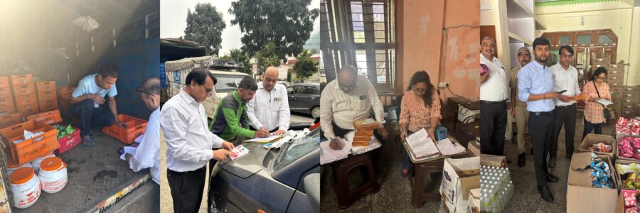 डीएम स्वाति एस. भदौरिया के निर्देश पर खाद्य सुरक्षा विभाग की टीम ने चलाया सघन निरीक्षण अभियान, दीपावली से पहले जांच के लिए भेजे गए 14 खाद्य नमूने