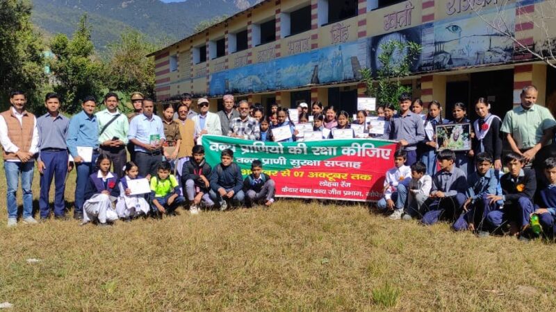 भाषण में नंदासैंण की डिम्पल चौधरी और चित्र कला में मालसी का सूरज रहा प्रथम