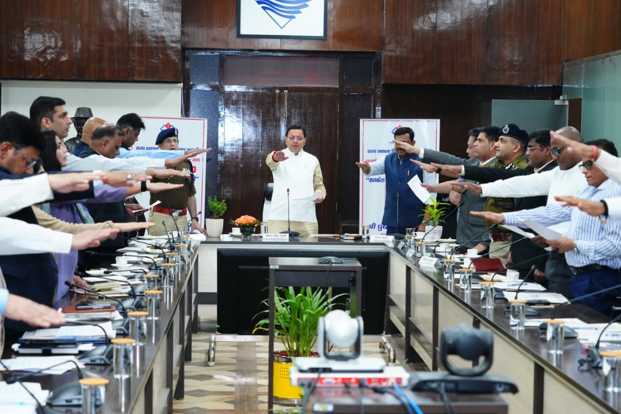 सीएम धामी ने किया ‘‘सतर्कता-हमारी साझा जिम्मेदारी’’ थीम पर आधारित जन जागरूकता कार्यक्रम का शुभारंभ