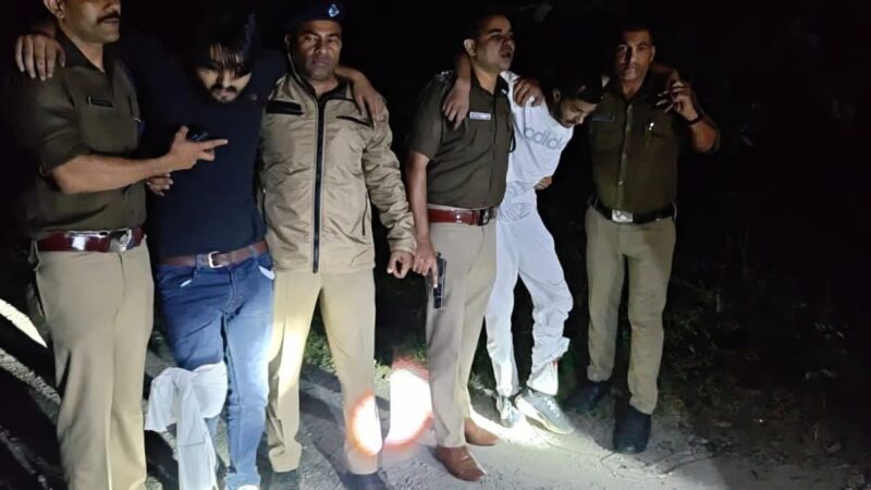 देहरादून में पुलिस और बदमाशों के बीच मुठभेड़ , दो घायल, एक फरार
