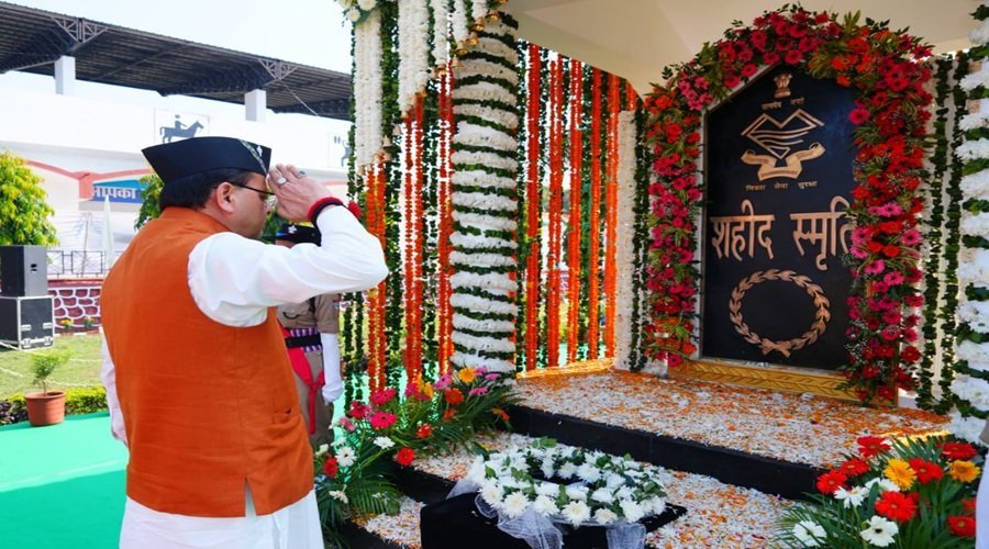 उत्तराखंड : पुलिस स्मृति दिवस पर मुख्यमंत्री ने शहीदों को श्रद्धांजलि दी, पुलिस कल्याण और सशक्तिकरण की कई घोषणाएं