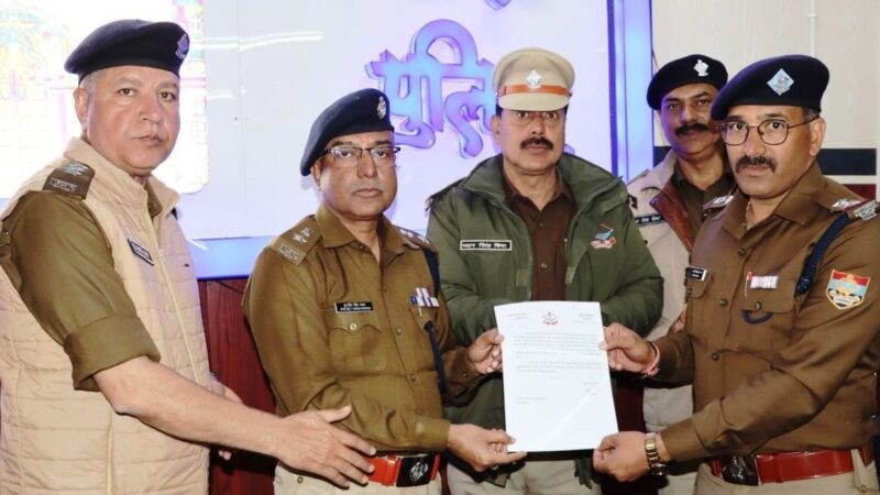 अपराध नियंत्रण पर रहेगा जोर – एसपी सुरजीत सिंह पंवार