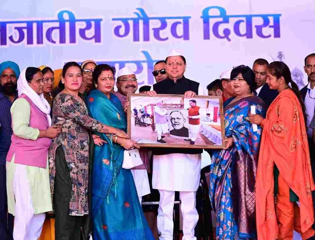 नानकमत्ता पहुंचे सीएम धामी, करोड़ों रुपये की दी सौगात