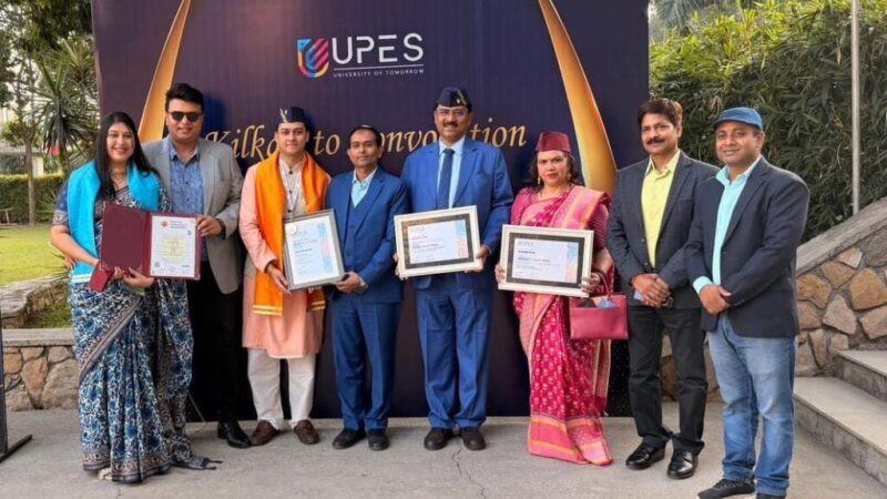 UPES कन्वोकेशन 2025 में उत्तराखंड का परचम- शिखा ध्यानी को इंजीनियरिंग में डायरेक्टर की उपाधि, शशांक ध्यानी को तीन प्रतिष्ठित सम्मान