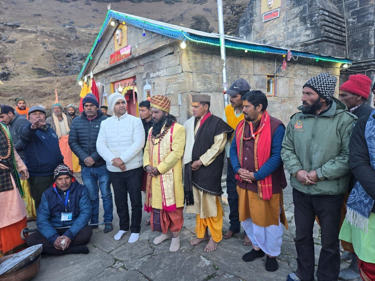 द्वितीय केदार श्री  मदमहेश्वर मंदिर के कपाट शीतकाल हेतु बंद हुए