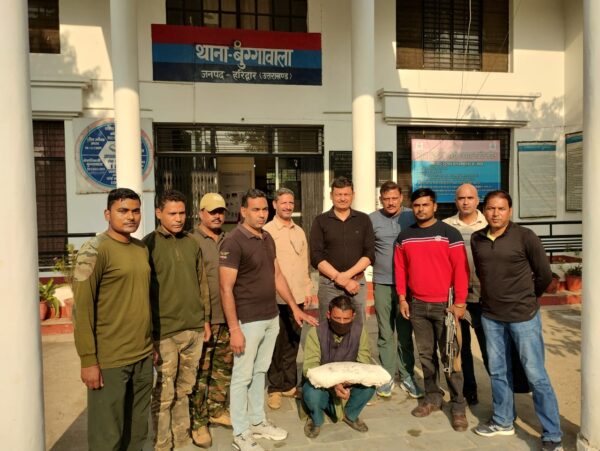 डब्ल्यूसीसीबी दिल्ली की सूचना पर उत्तराखंड STF का वन्यजीव तस्कर पर शिकंजा, हाथी दांत के साथ एक गिरफ्तार!