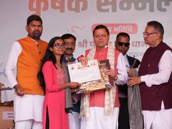 किसानों का परिश्रम और त्याग ही हमारी सच्ची पूंजी और ताकत – मुख्यमंत्री पुष्कर सिंह धामी