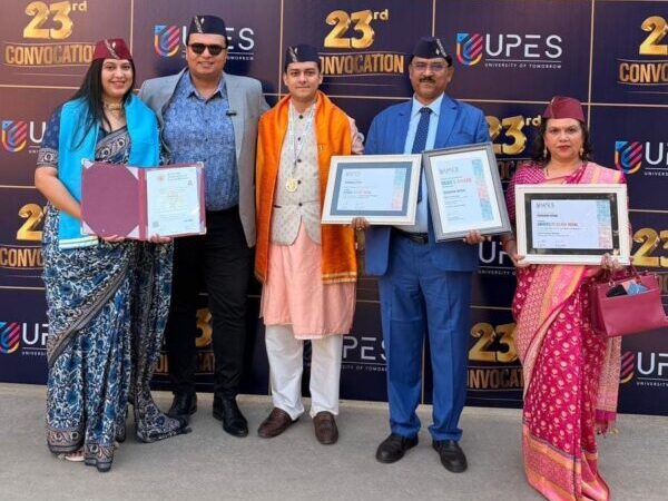 UPES कन्वोकेशन 2025 में उत्तराखंड का परचम – शिखा ध्यानी को इंजीनियरिंग में डायरेक्टर की उपाधि, शशांक ध्यानी को तीन प्रतिष्ठित सम्मान