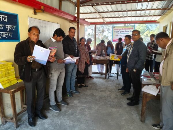 भक्त दर्शन राजकीय स्नातकोत्तर महाविद्यालय में 02 दिवसीय निशुल्क पुस्तक मेले का समापन