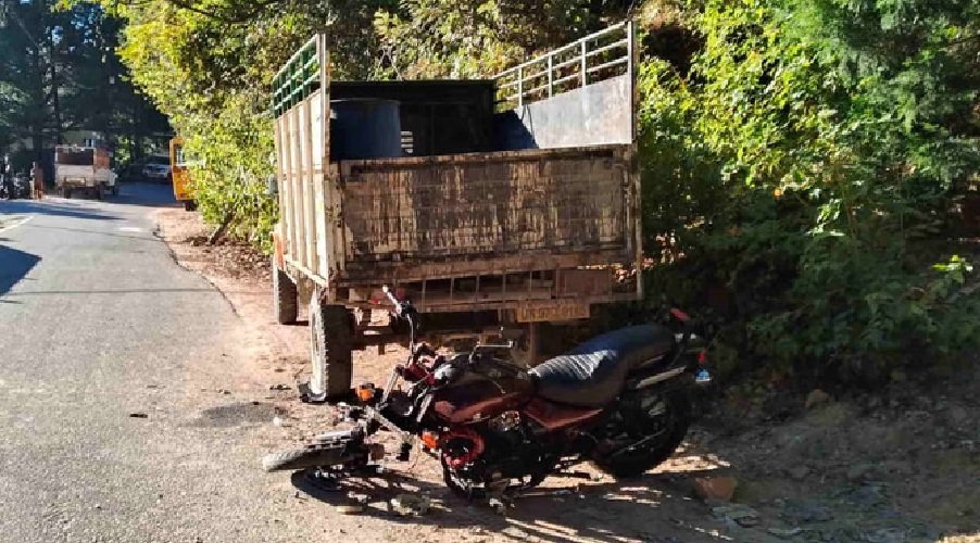 दर्दनाक सड़क हादसा : पिकअप से टकराई बाइक, 4 में से 2 की मौत, दो घायल