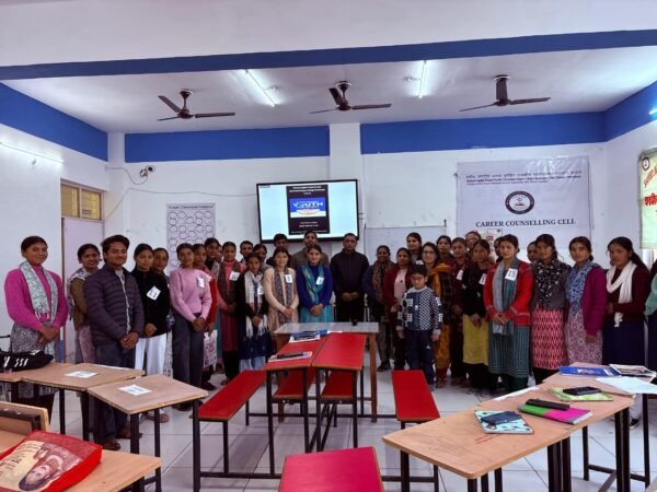 शहीद जगदीश प्रसाद पुरोहित राजकीय महाविद्यालय नंदानगर में युवा संसद कार्यक्रम आयोजित