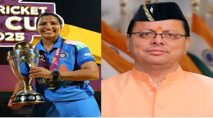 उत्तराखंड की बेटी स्नेह राणा को CM धामी का तोहफा, महिला विश्व कप में शानदार प्रदर्शन पर 50 लाख की प्रोत्साहन राशि