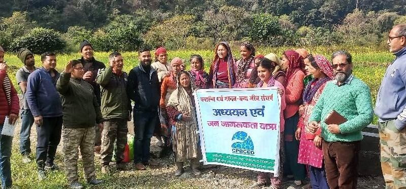 जंगल की आग से वन्य जीव कर रहे गांव की ओर रूख 