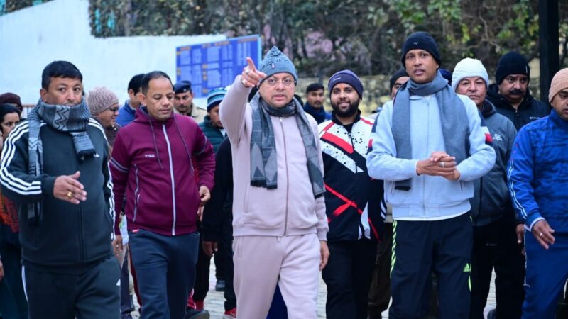 सीएम धामी द्वारा बागेश्वर में विकास परियोजनाओं का निरीक्षण