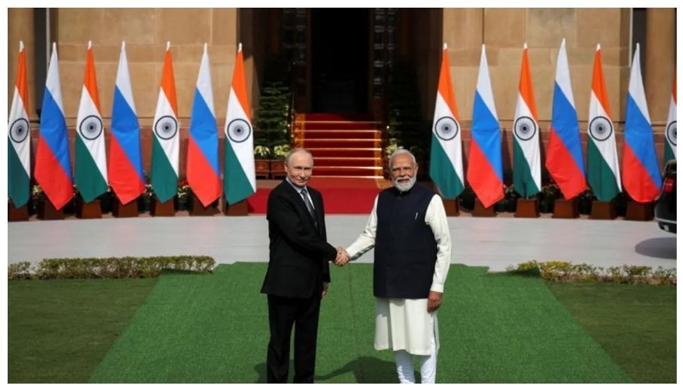 रूस के राष्ट्रपति व्लादिमीर पुतिन के भारत दौरे का दूसरा दिन