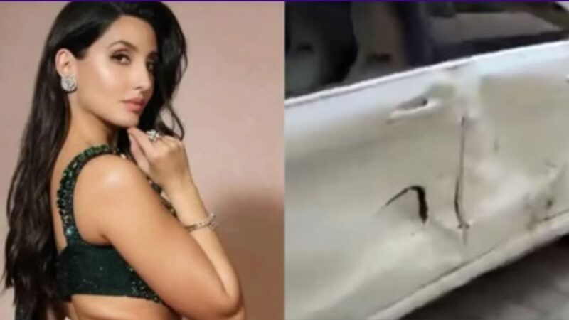 नोरा फतेही का हुआ एक्सीडेंट, कॉन्सर्ट में जाते वक्त नशे में धुत ड्राइवर ने मारी टक्कर