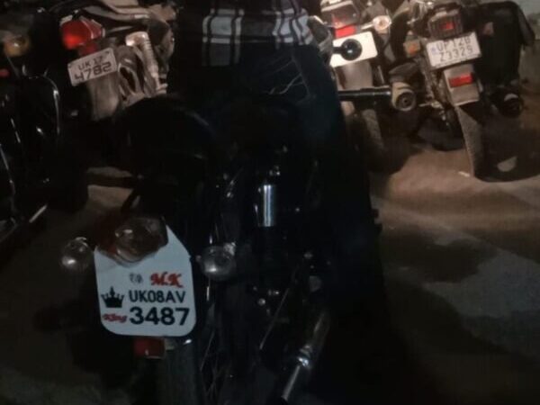 रूडकी कोतवाली पुलिस ने गोली से भी तेज आवाज करने वाली बुलेट मोटरसाइकिल की सीज