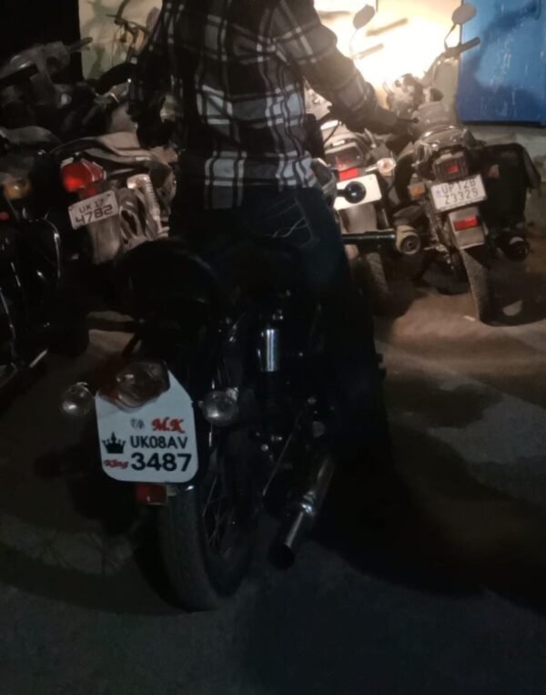 रूडकी कोतवाली पुलिस ने गोली से भी तेज आवाज करने वाली बुलेट मोटरसाइकिल की सीज