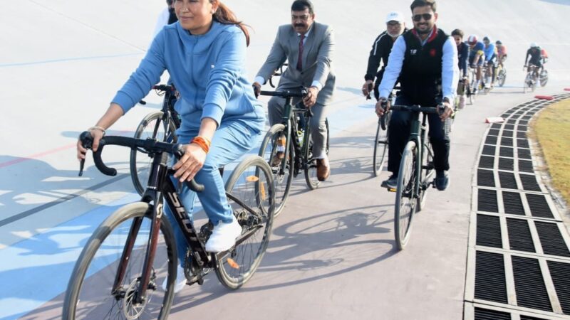 साइकिलिंग में ओलंपिक मेडल को बनाए लक्ष्य – रेखा आर्या