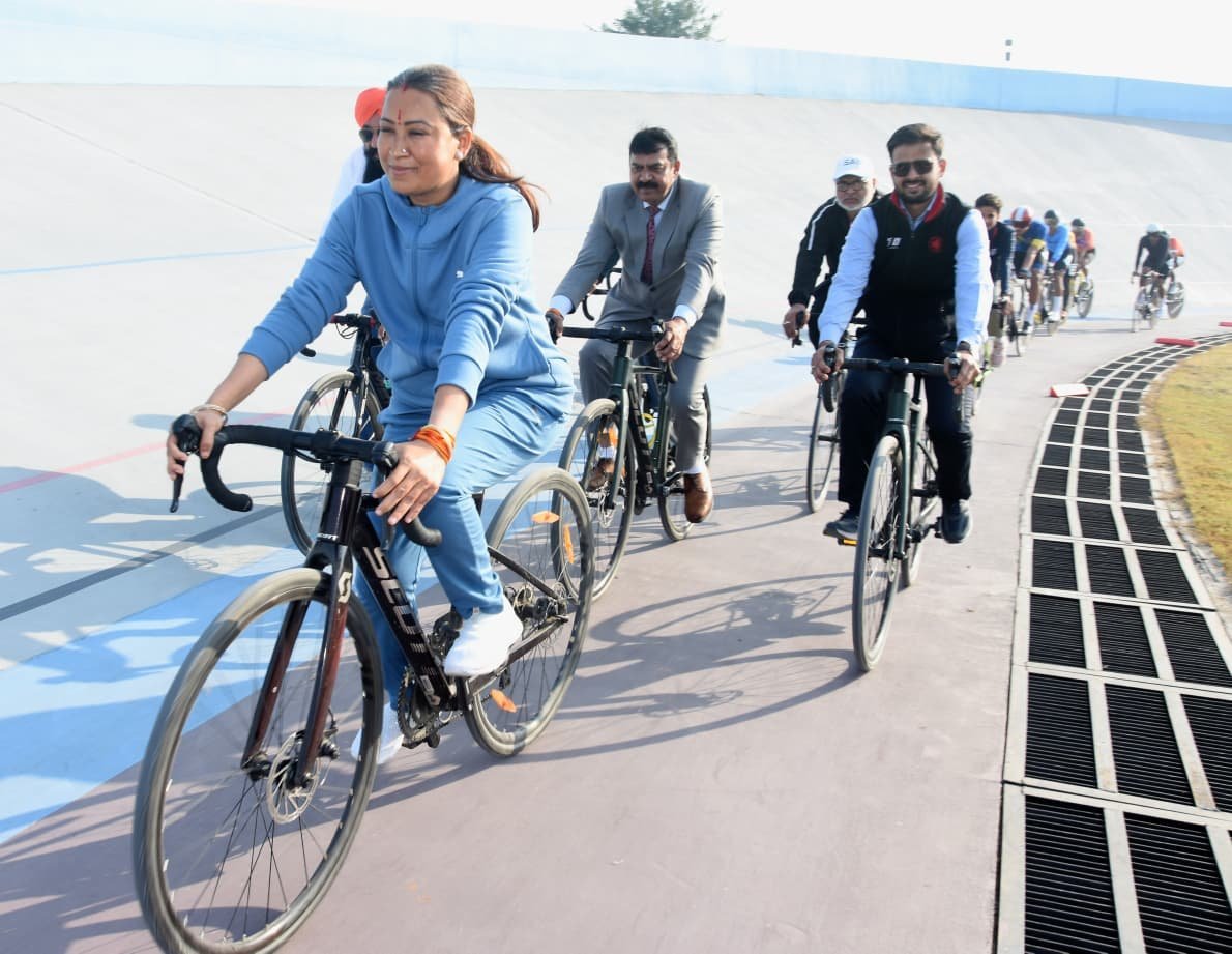 साइकिलिंग में ओलंपिक मेडल को बनाए लक्ष्य – रेखा आर्या