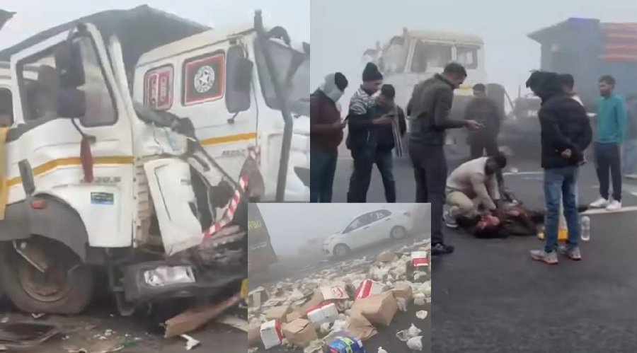कोहरे का कहर जारी, इस एक्सप्रेसवे पर अलग-अलग हादसों में दो की मौत, कई घायल