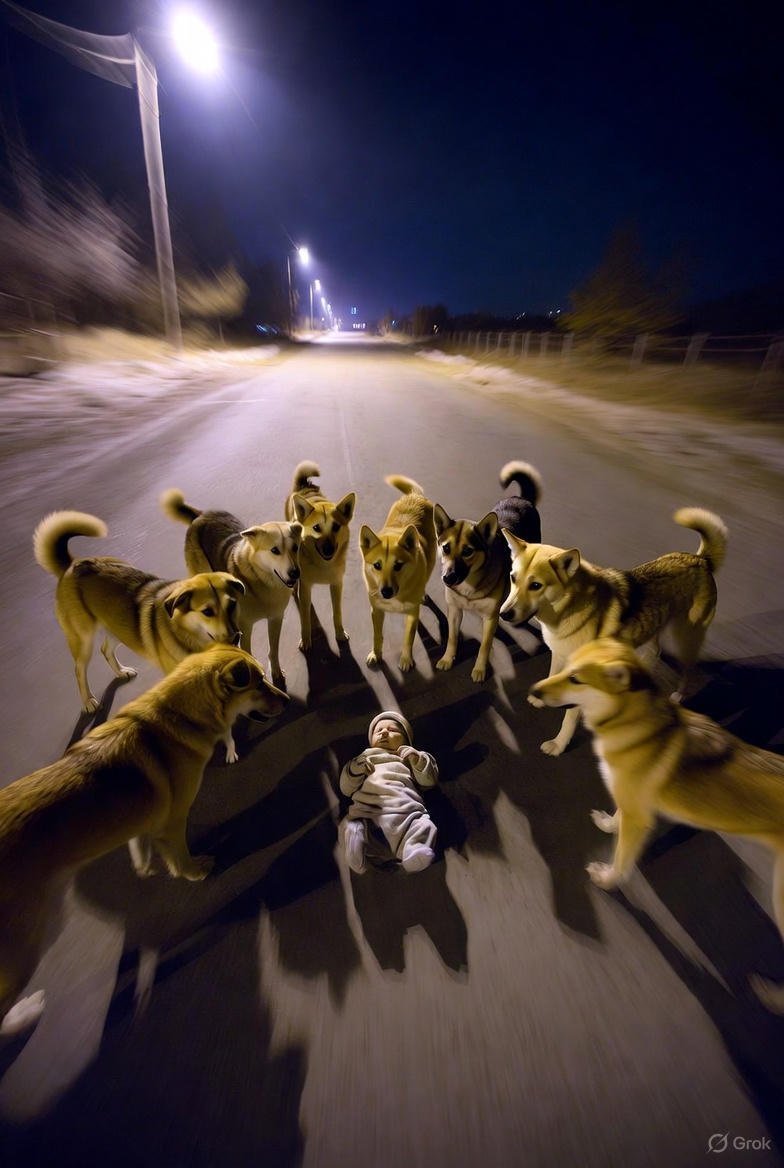 मां-बाप ने सड़क पर फेंका नवजात, आवारा कुत्तों ने रातभर की रखवाली; इंसान चुप रहे, जानवर बन गए फरिश्ते