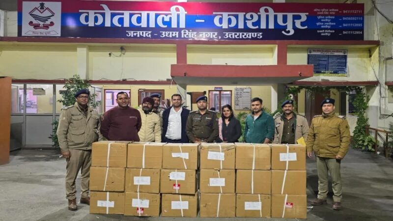 बड़ी कार्रवाई : ट्रांसपोर्ट से 1.32 करोड़ रुपये के 43,950 नशीले इंजेक्शन बरामद, आरोपी फरार