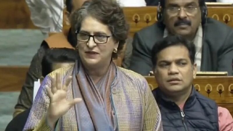 मनरेगा की जगह नया विधेयक: प्रियंका गांधी ने लोकसभा में जताई कड़ी आपत्ति