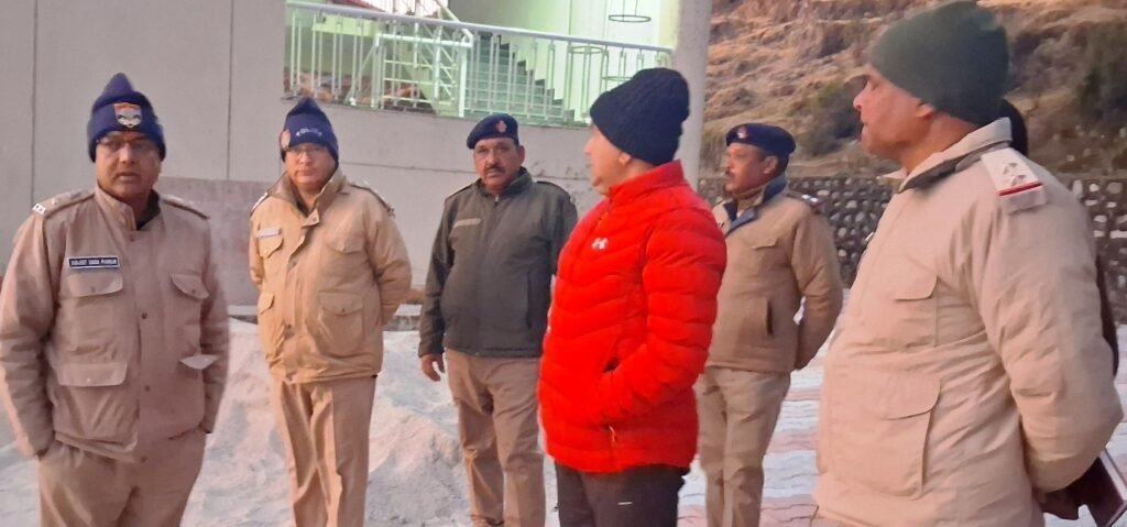 एसपी सुरजीत सिंह पंवार ने विधानसभा सत्र की व्यवस्थाओं का लिया जायजा